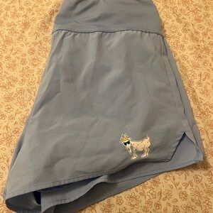Light blue goat usa shorts